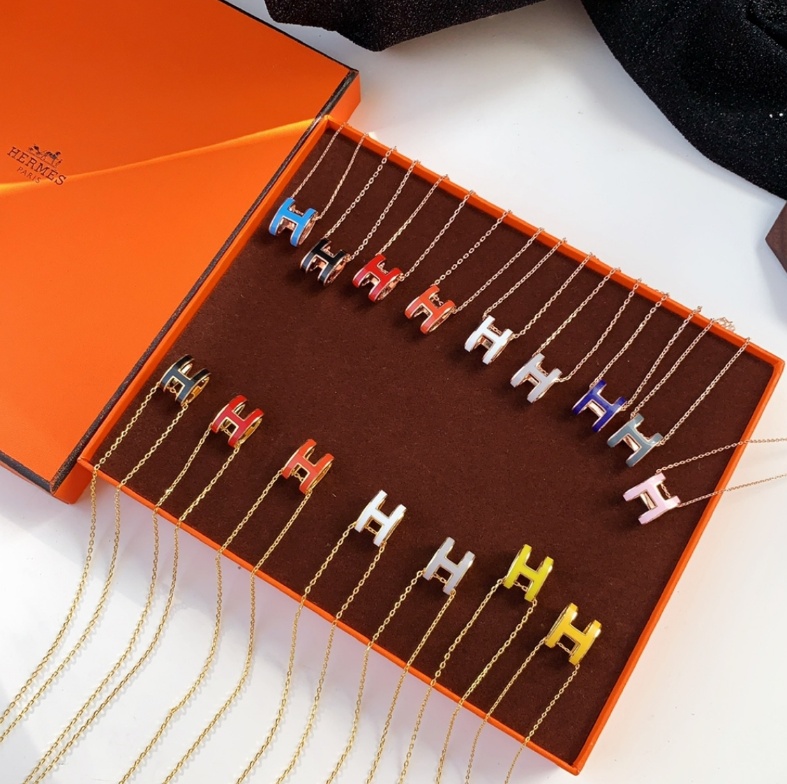 H Pendant Necklace