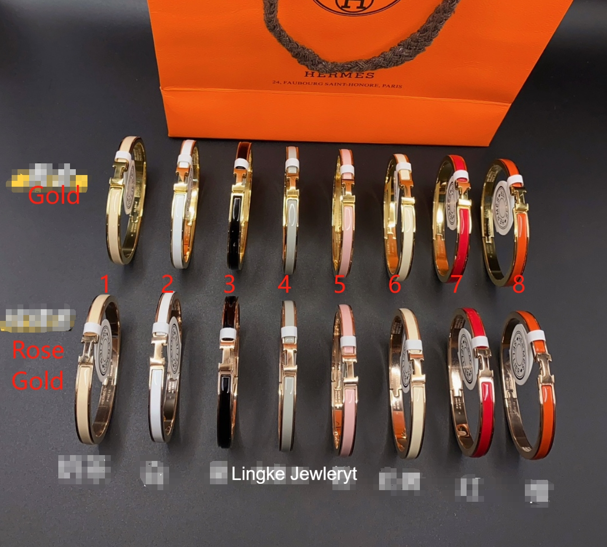 Clic HH Thin Bracelet Collection