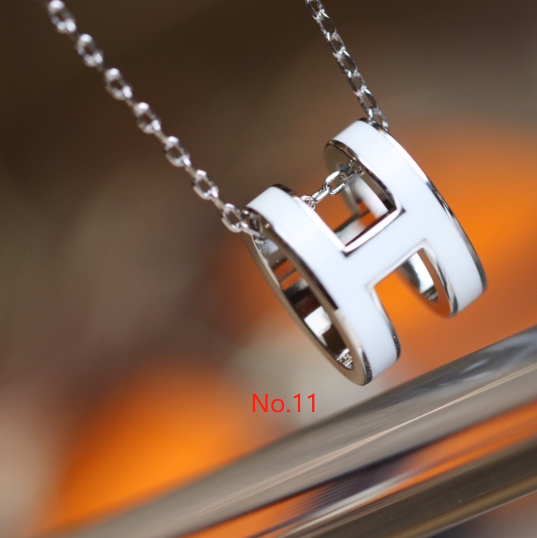 H Pendant Necklace