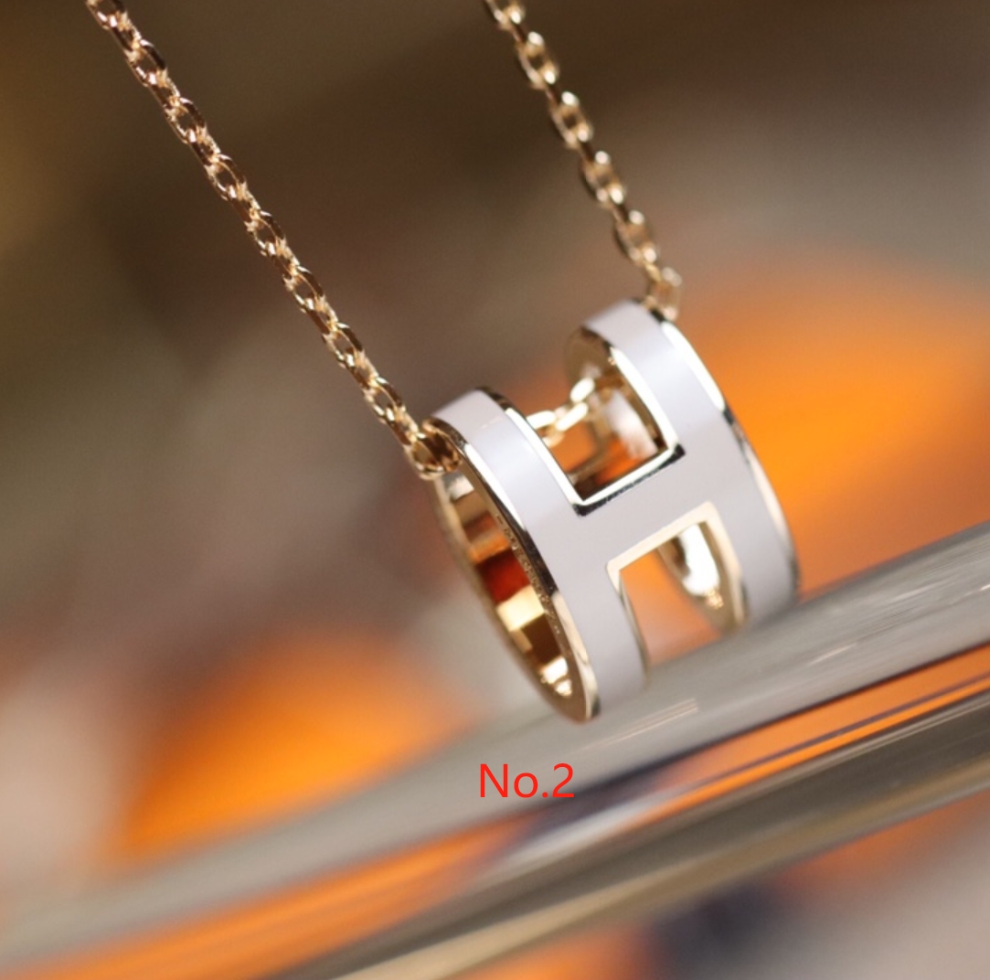 H Pendant Necklace