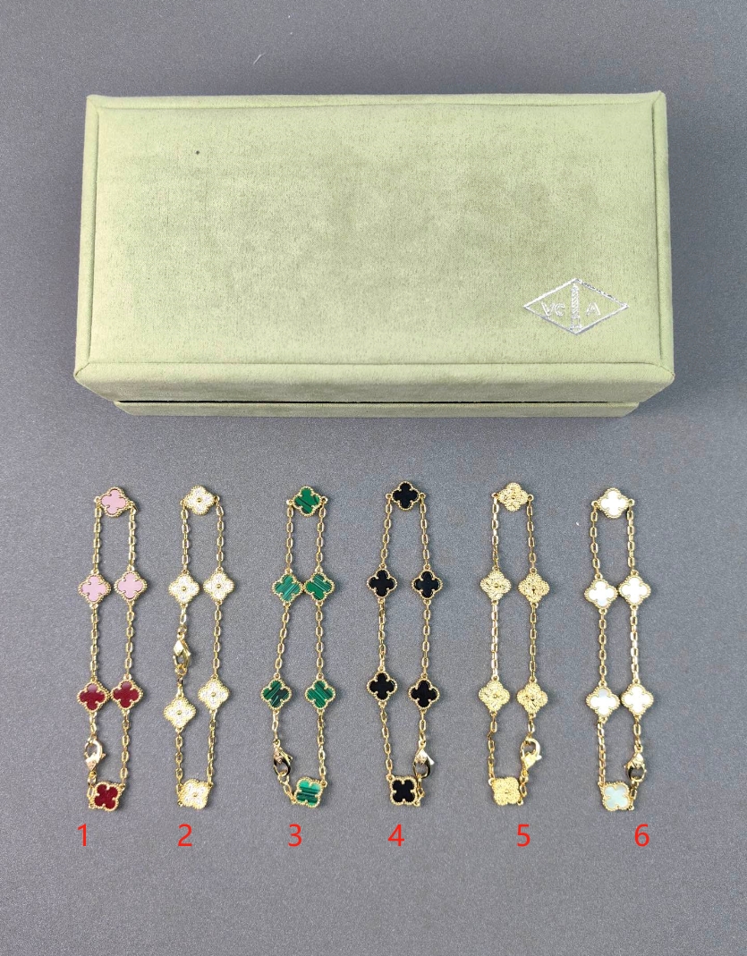 Alhambra 6 Motif Mini Bracelet