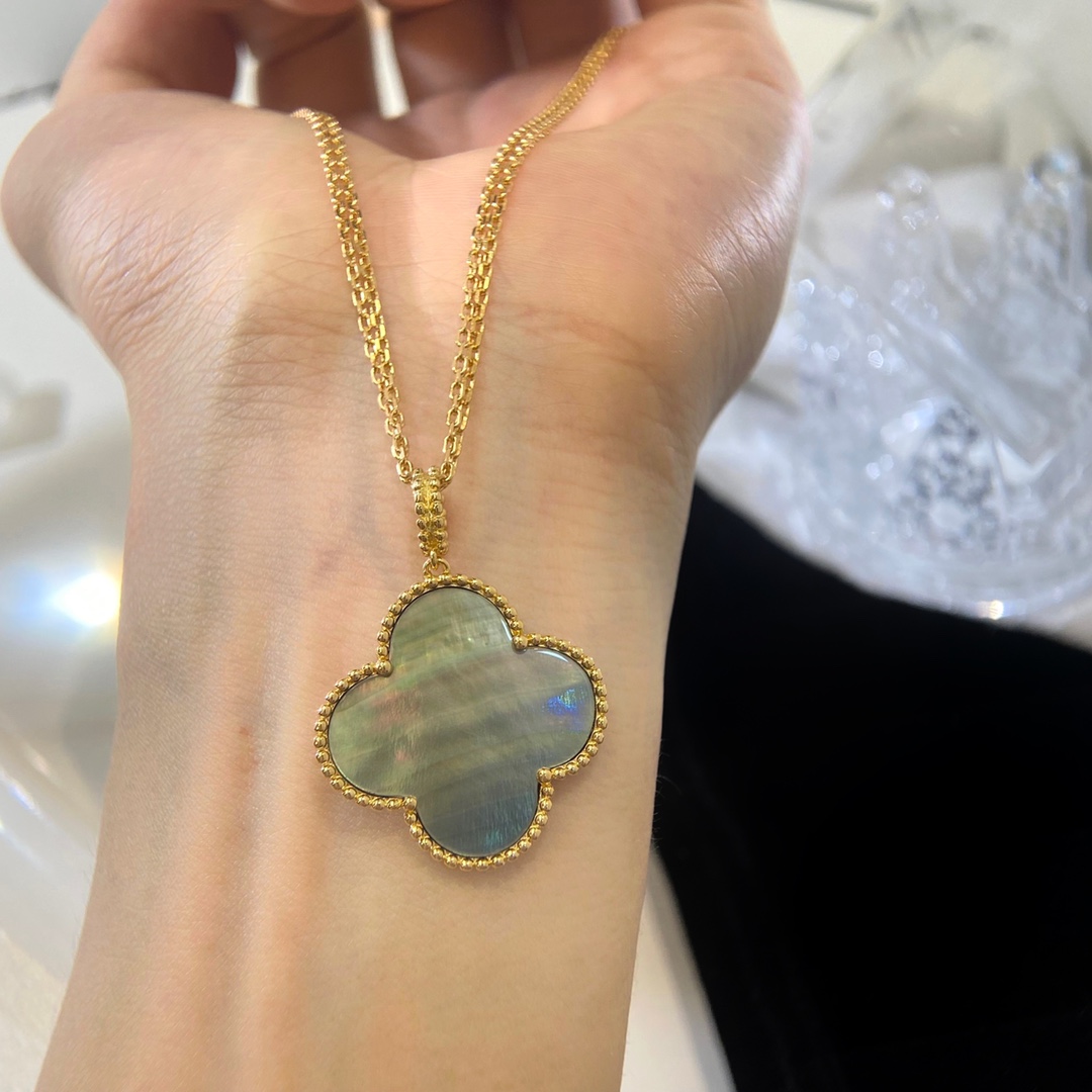 Alhambra Grey Mother-of-pearl Magic1 motif Necklace