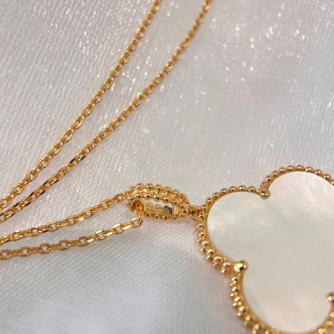 Alhambra Mother-of-pearl Magic 1 motif Necklace