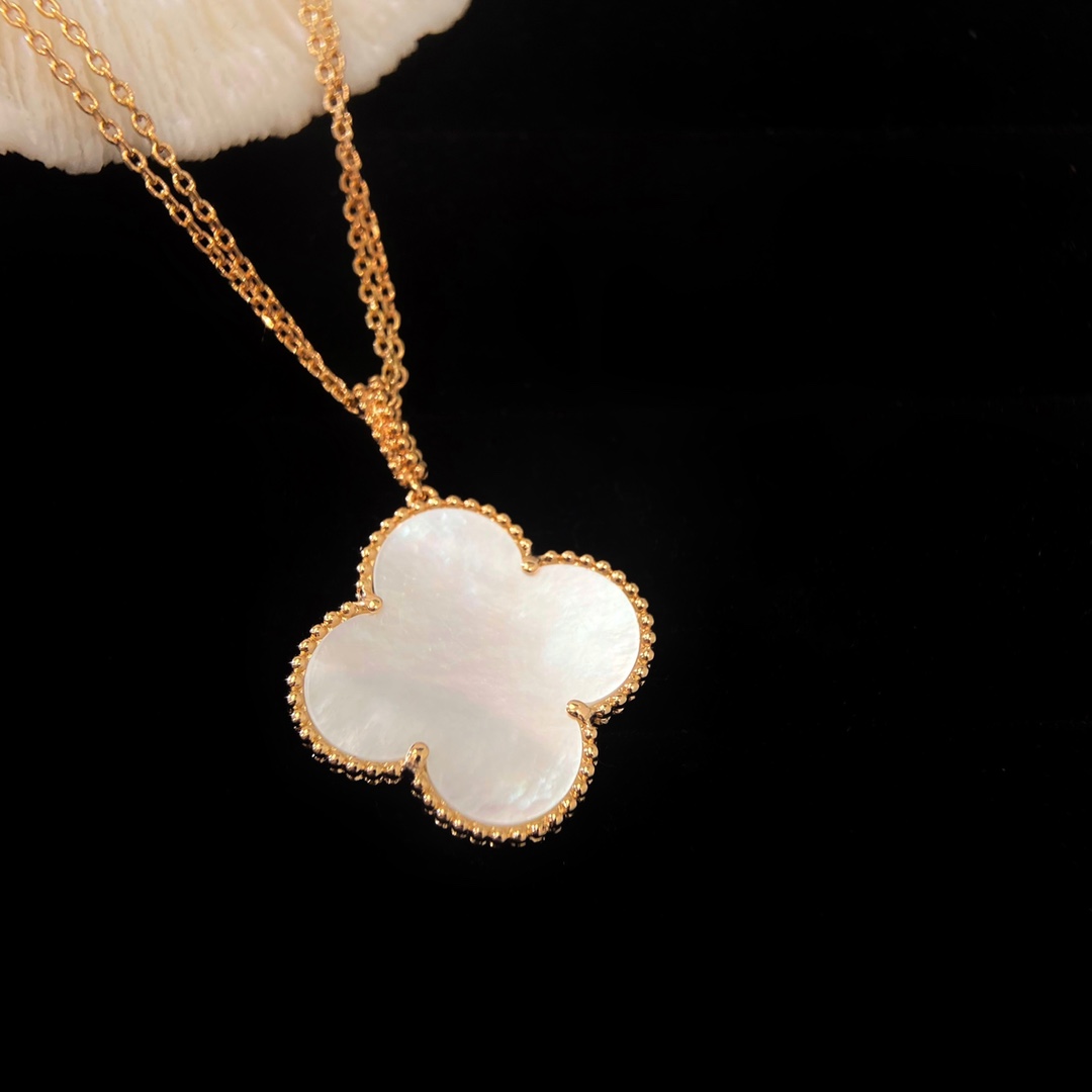 Alhambra Mother-of-pearl Magic 1 motif Necklace