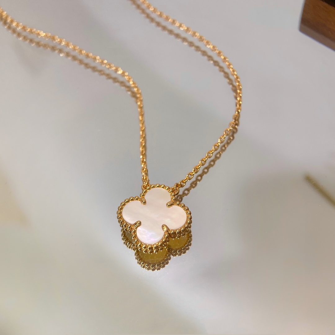 Alhambra Mother-of-pearl 1 motif Necklace