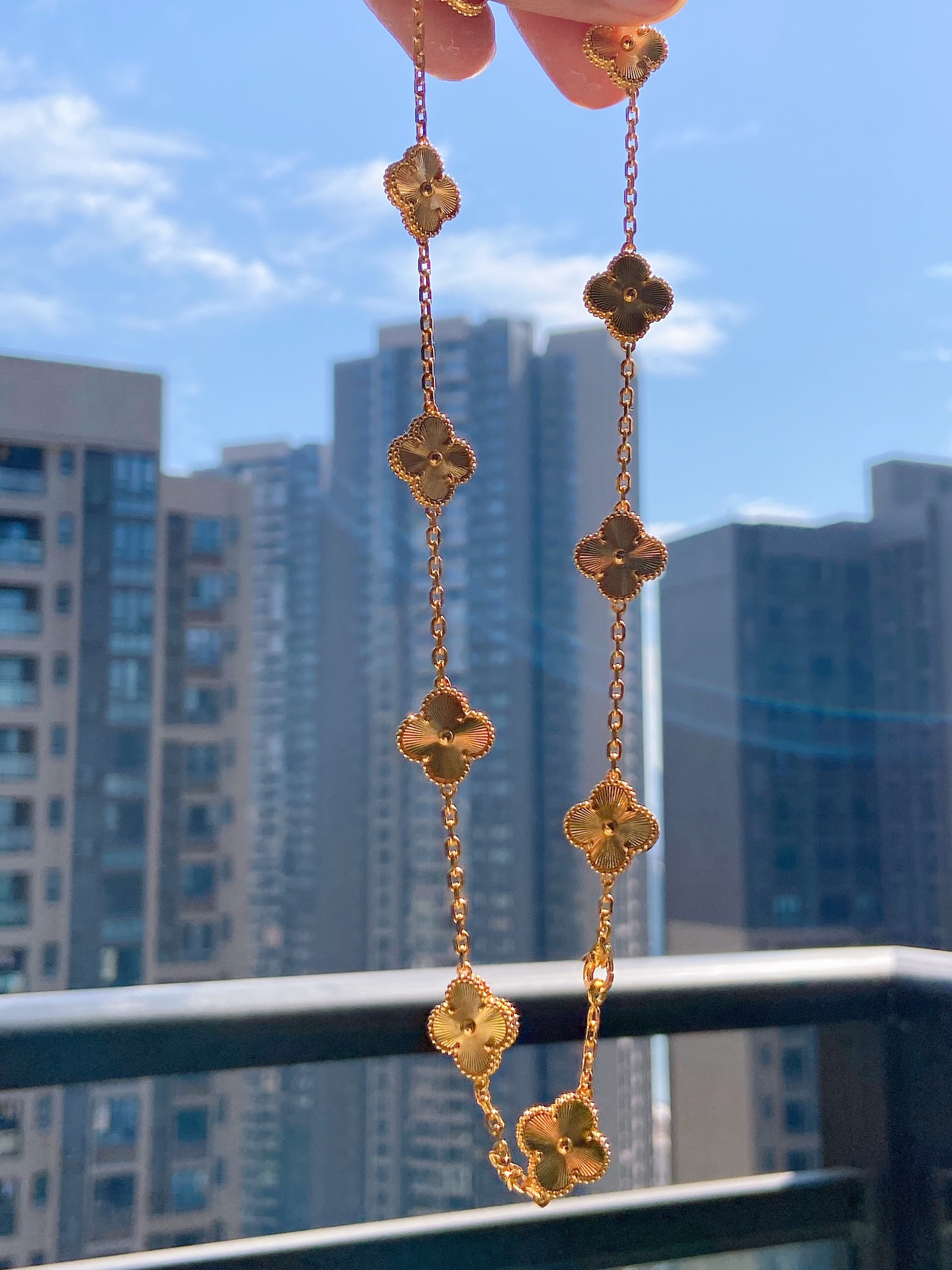 Alhambra Laser 10 motifs Necklace