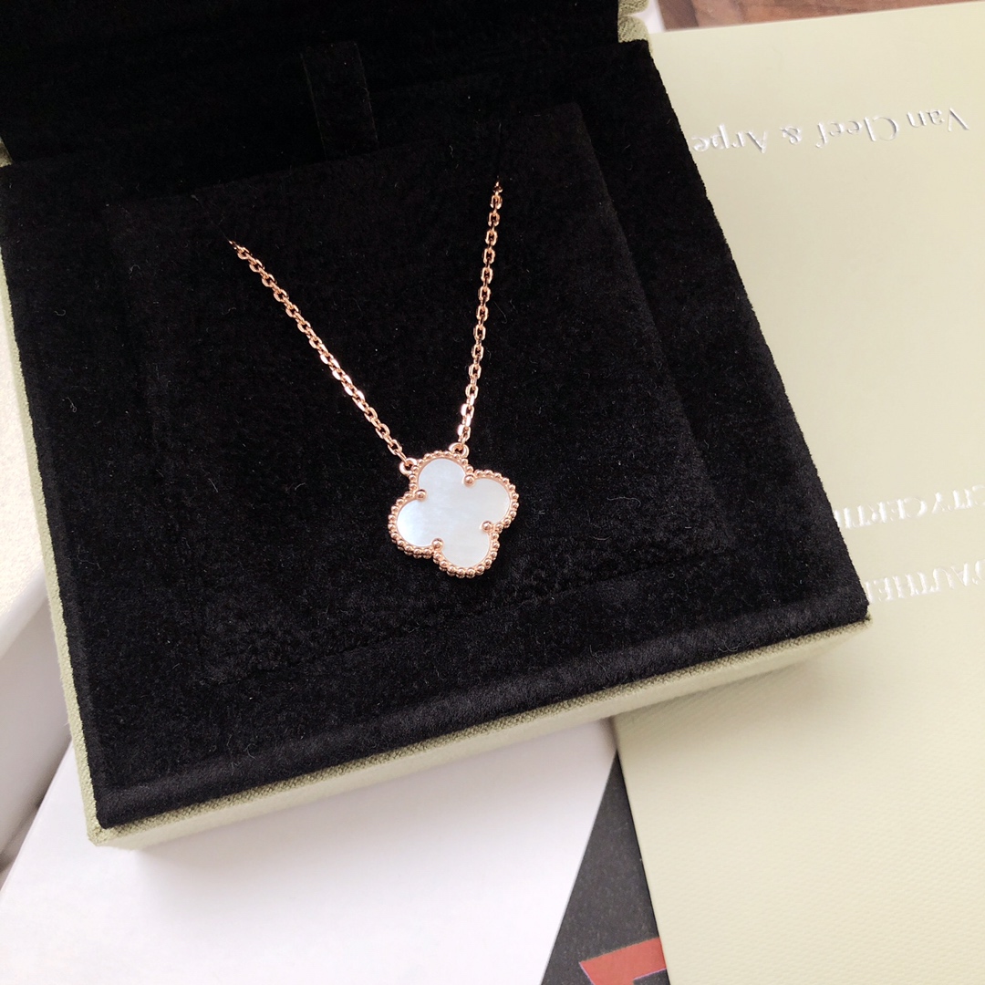 Alhambra Mother-of-pearl 1 motif Necklace
