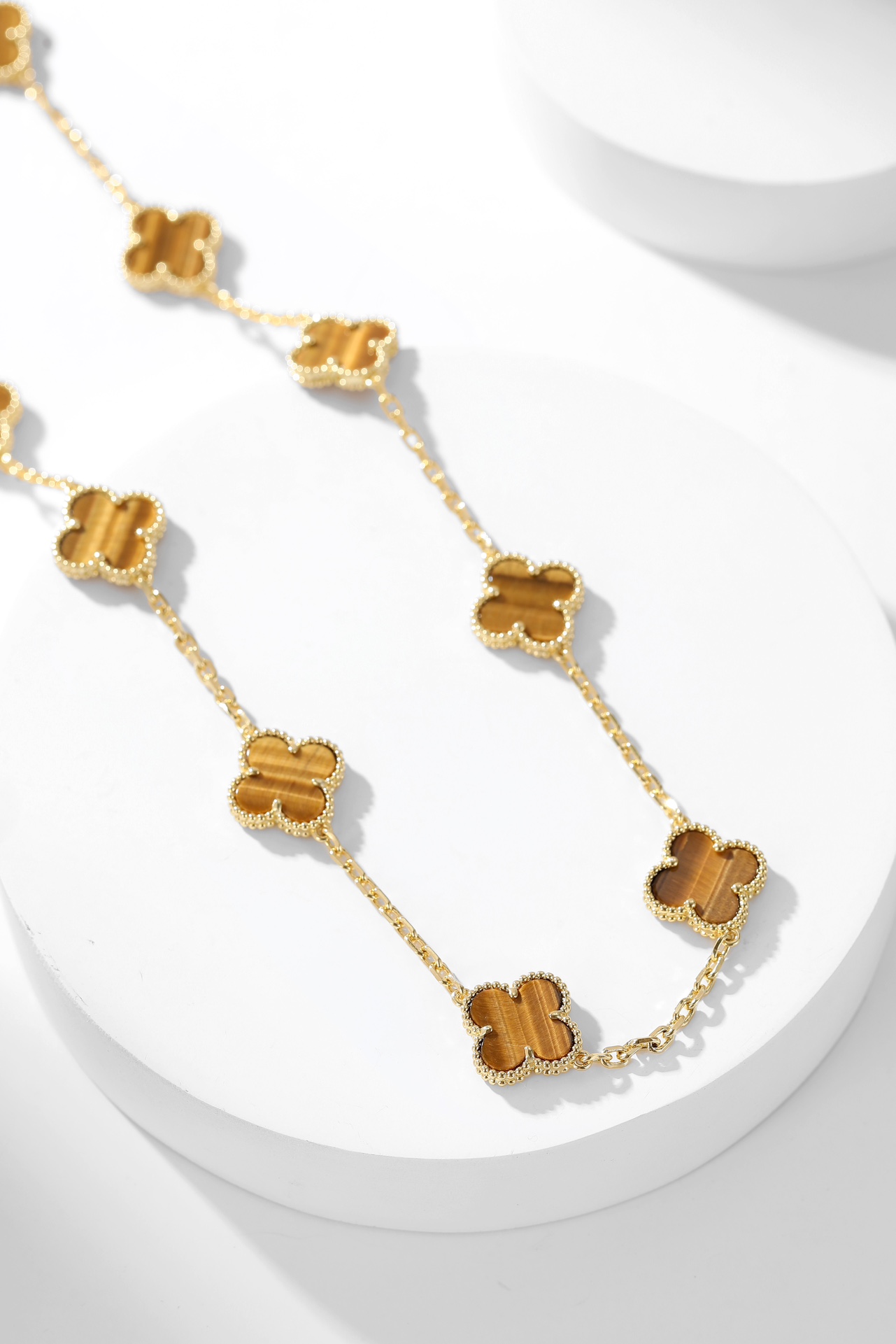 Alhambra Eye Tiger 10 motifs Necklace