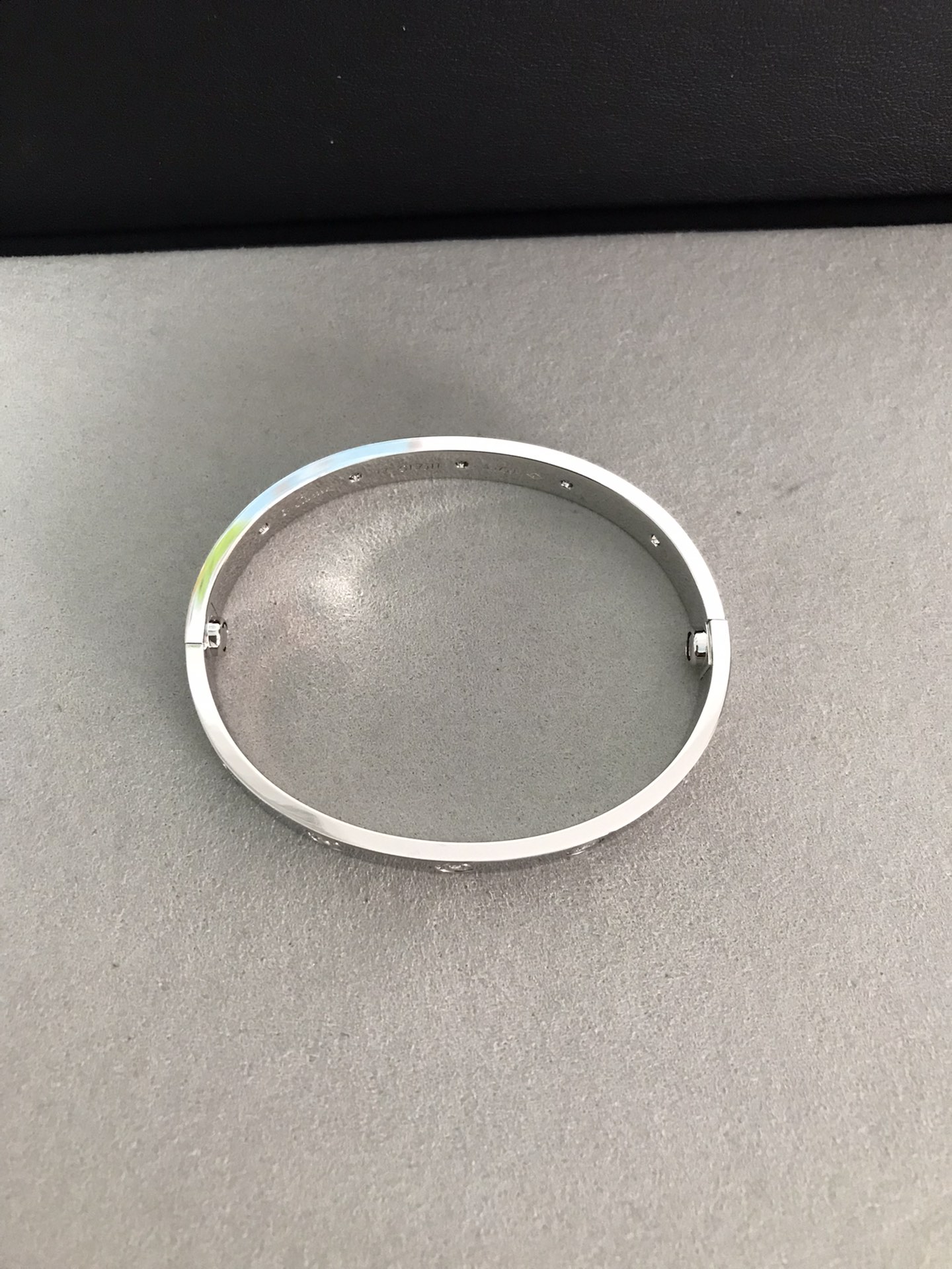 Love Bracelet with 10 Diamonds