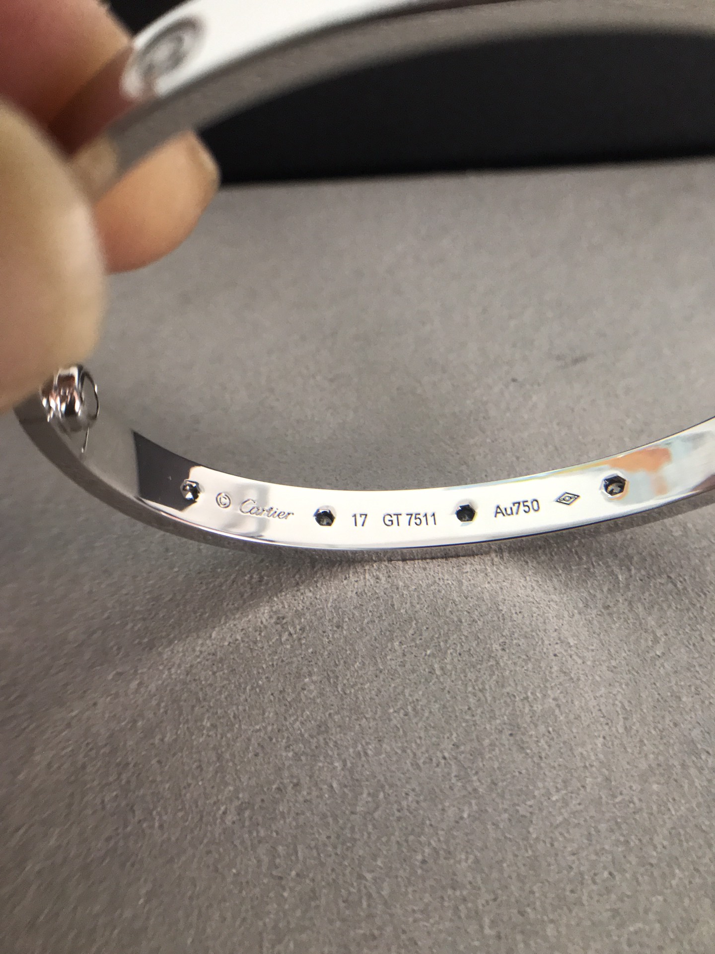 Love Bracelet with 10 Diamonds