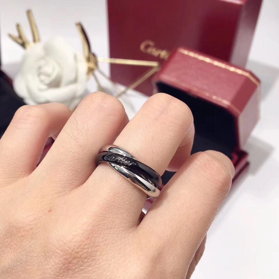 Trinity Rings,Black