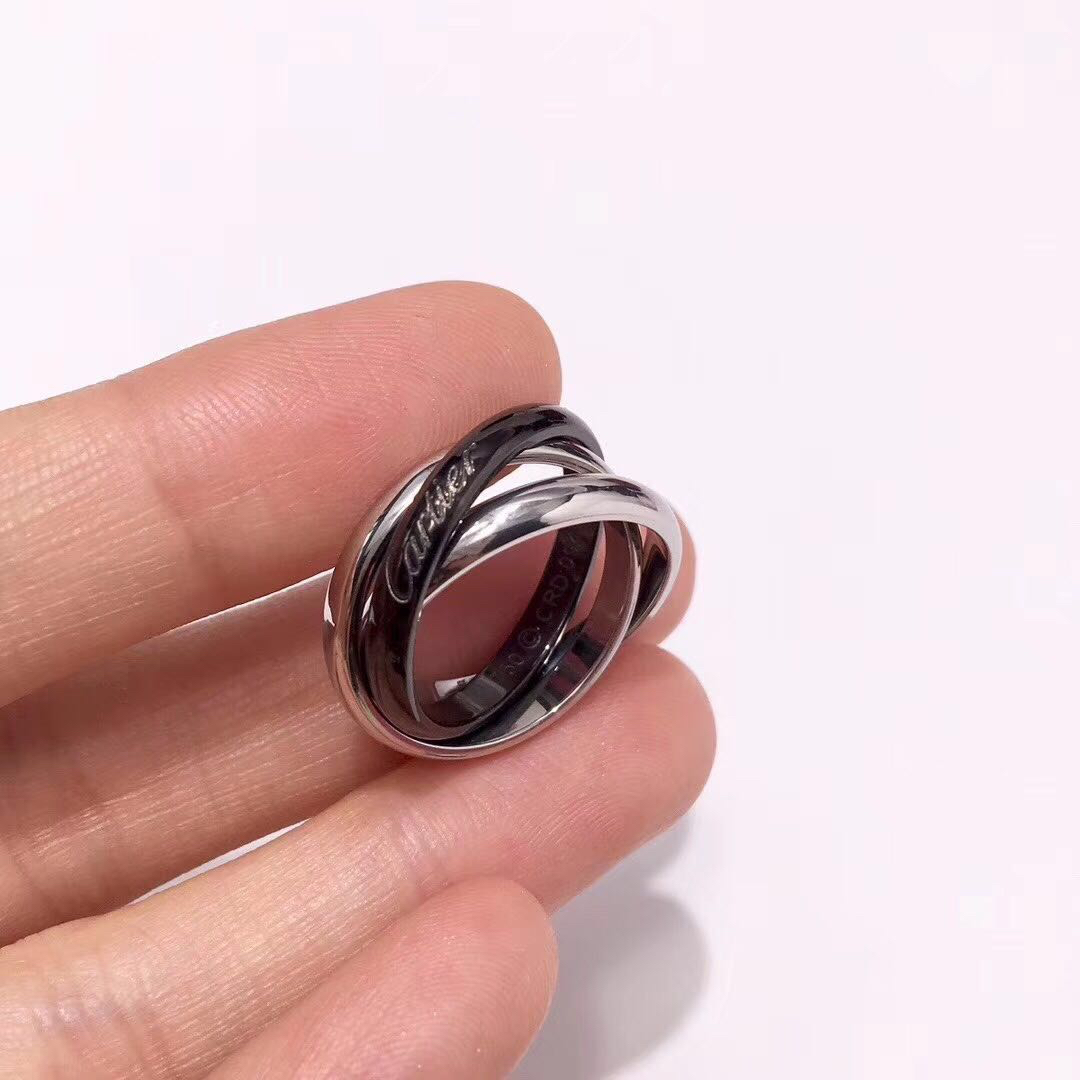 Trinity Rings,Black