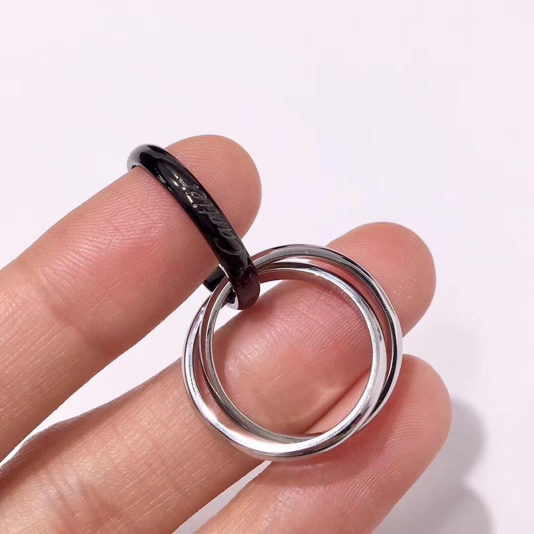 Trinity Rings,Black