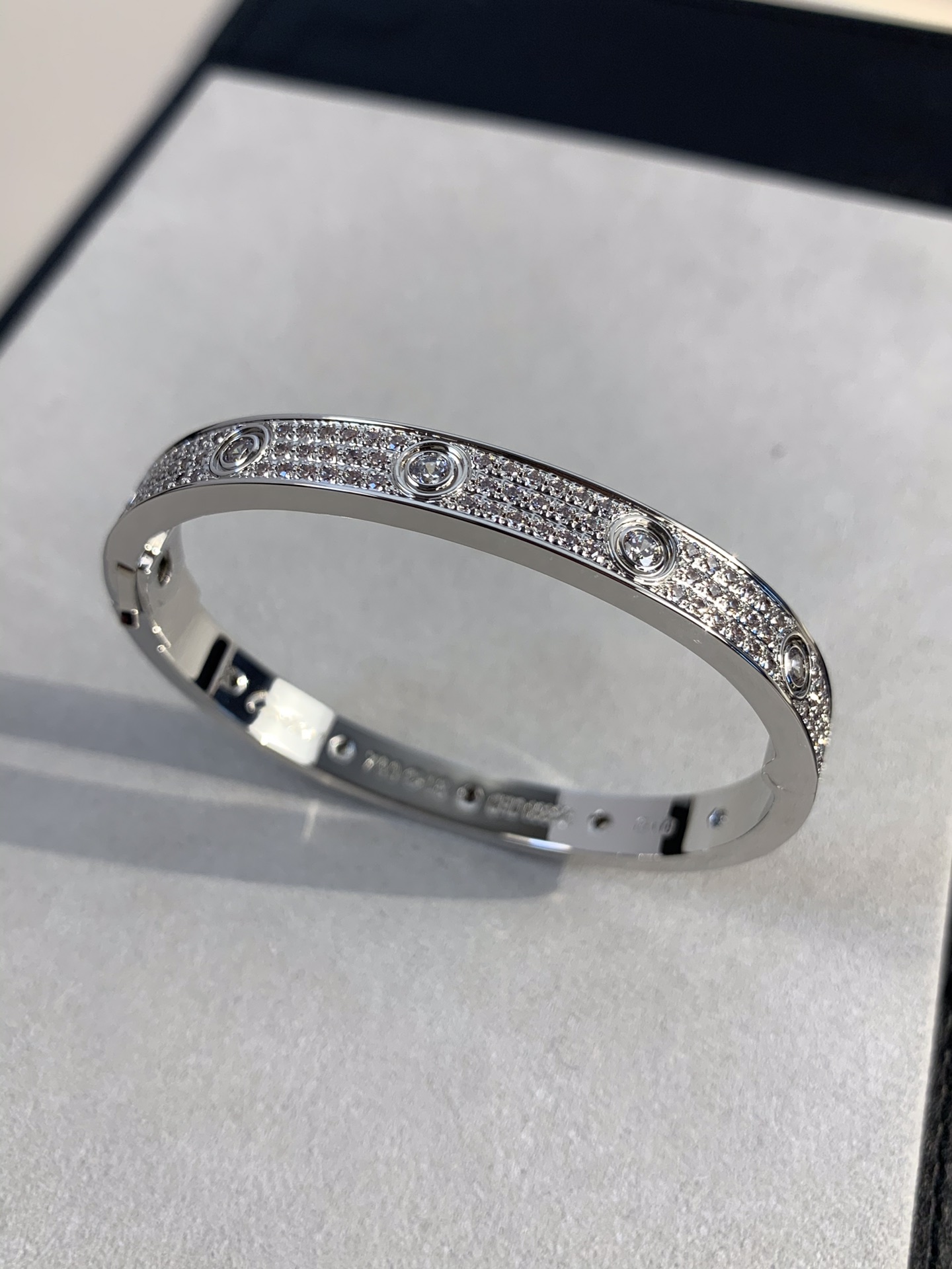 Love Bracelet,paved diamonds and 10 Diamonds