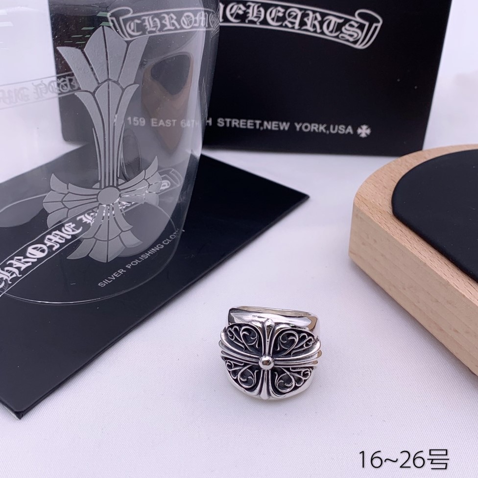 Oval Cross Ring