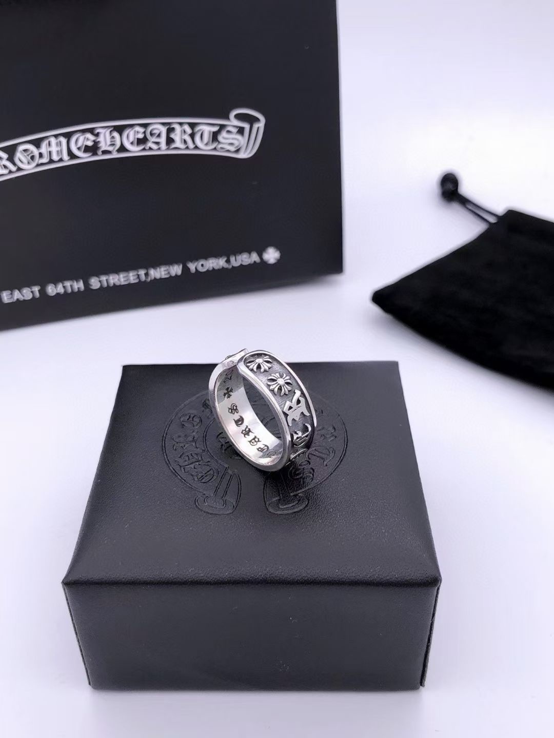 Cross Pattern Ring