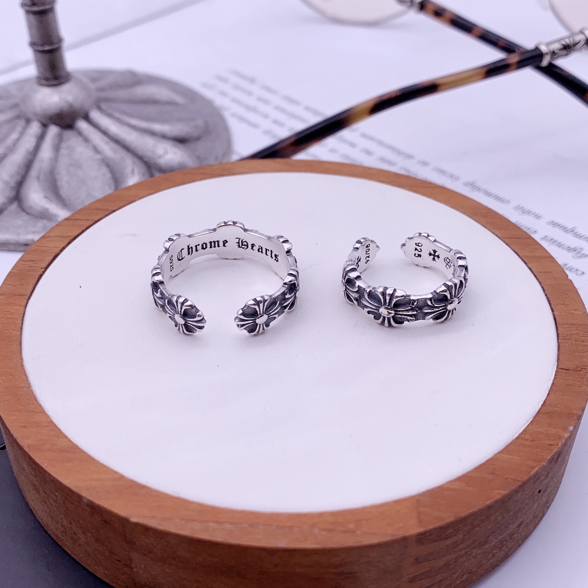 Cross Open Ring