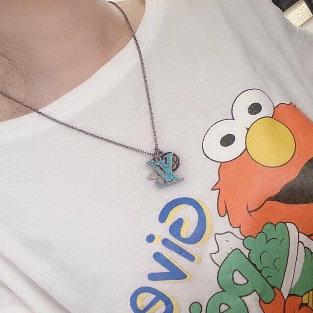 Pendant Chain Turquoise Necklace