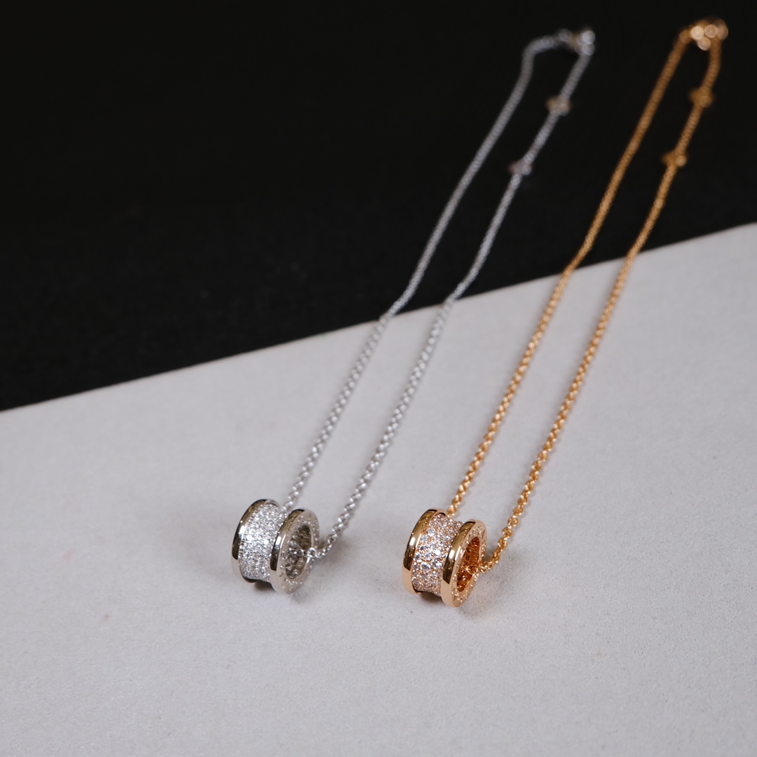 B.zero Necklace with Diamonds