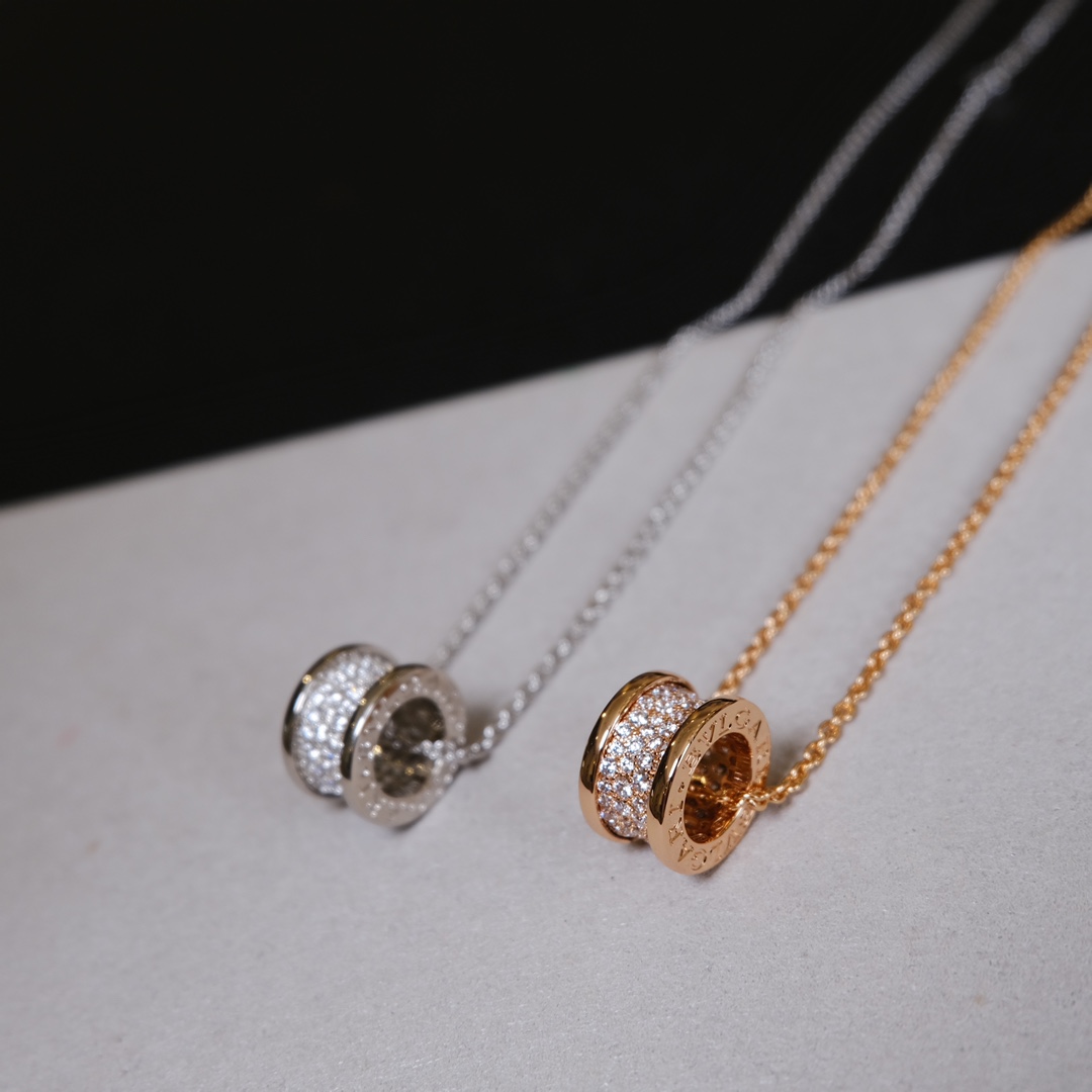 B.zero Necklace with Diamonds