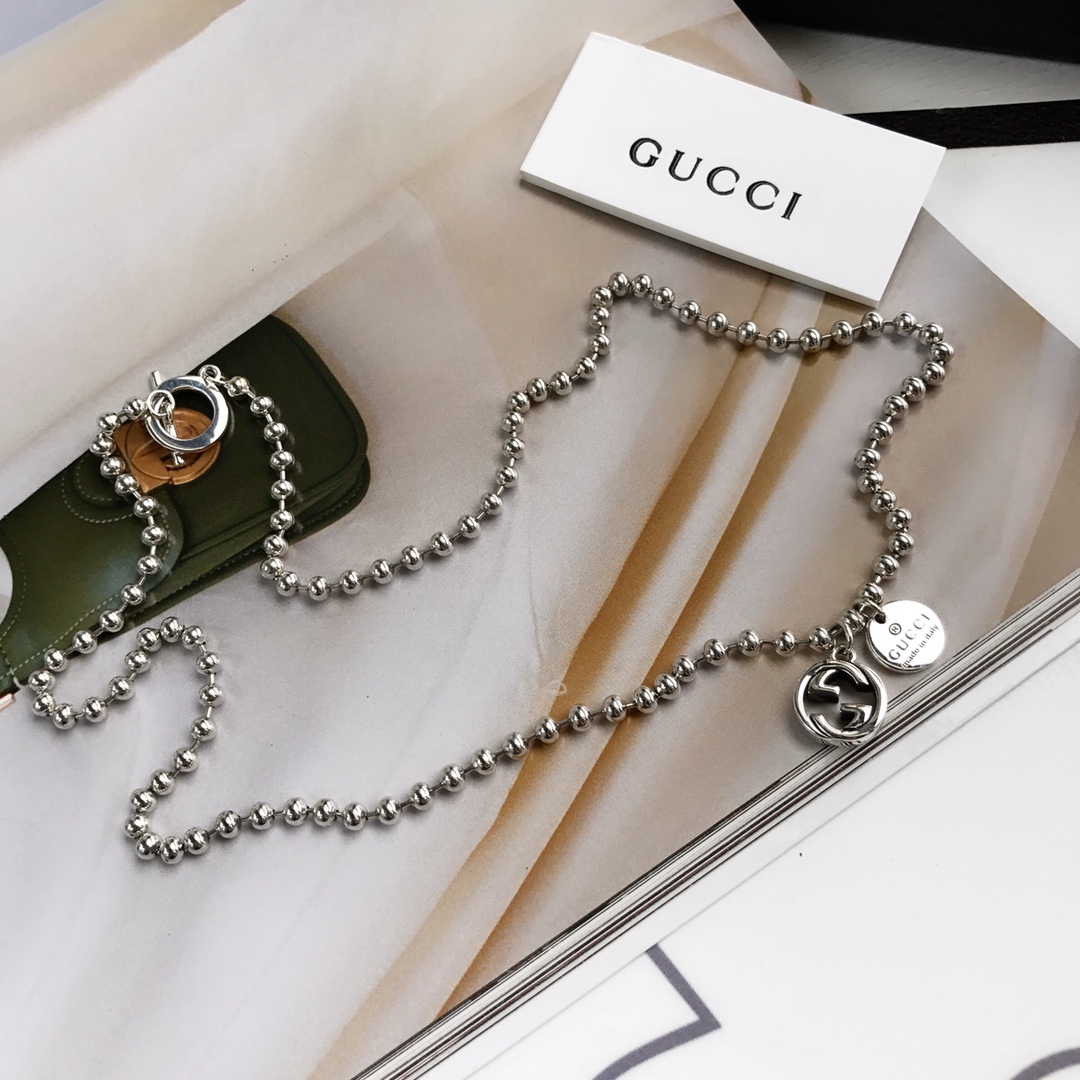 Double G Pendant Necklace