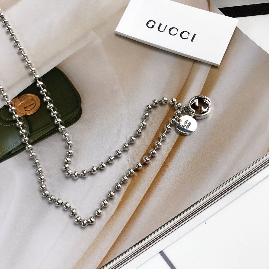 Double G Pendant Necklace