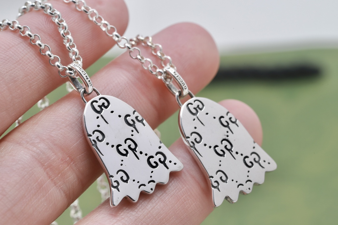 Devil Enamel Pendant Necklace