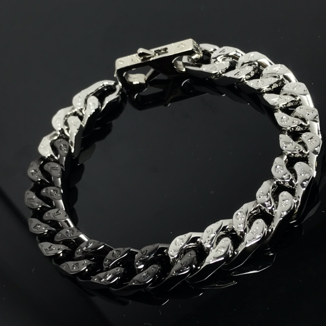 Black and Silver Bracelet