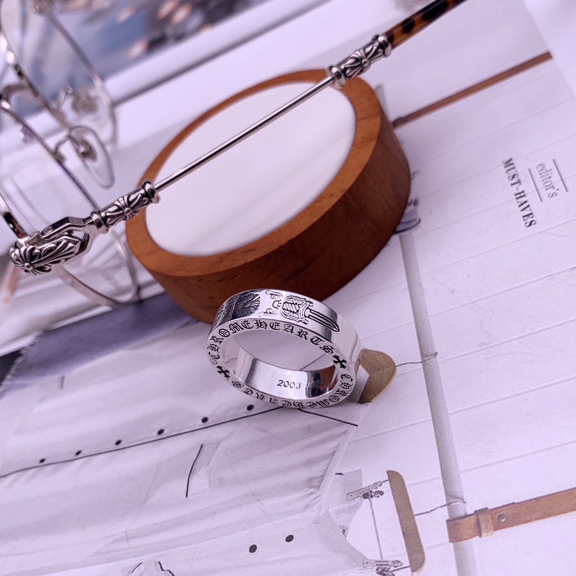 Holy Sword Cross Ring
