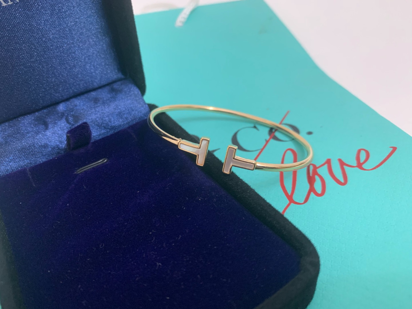 Mother of Pearl T Bracelet