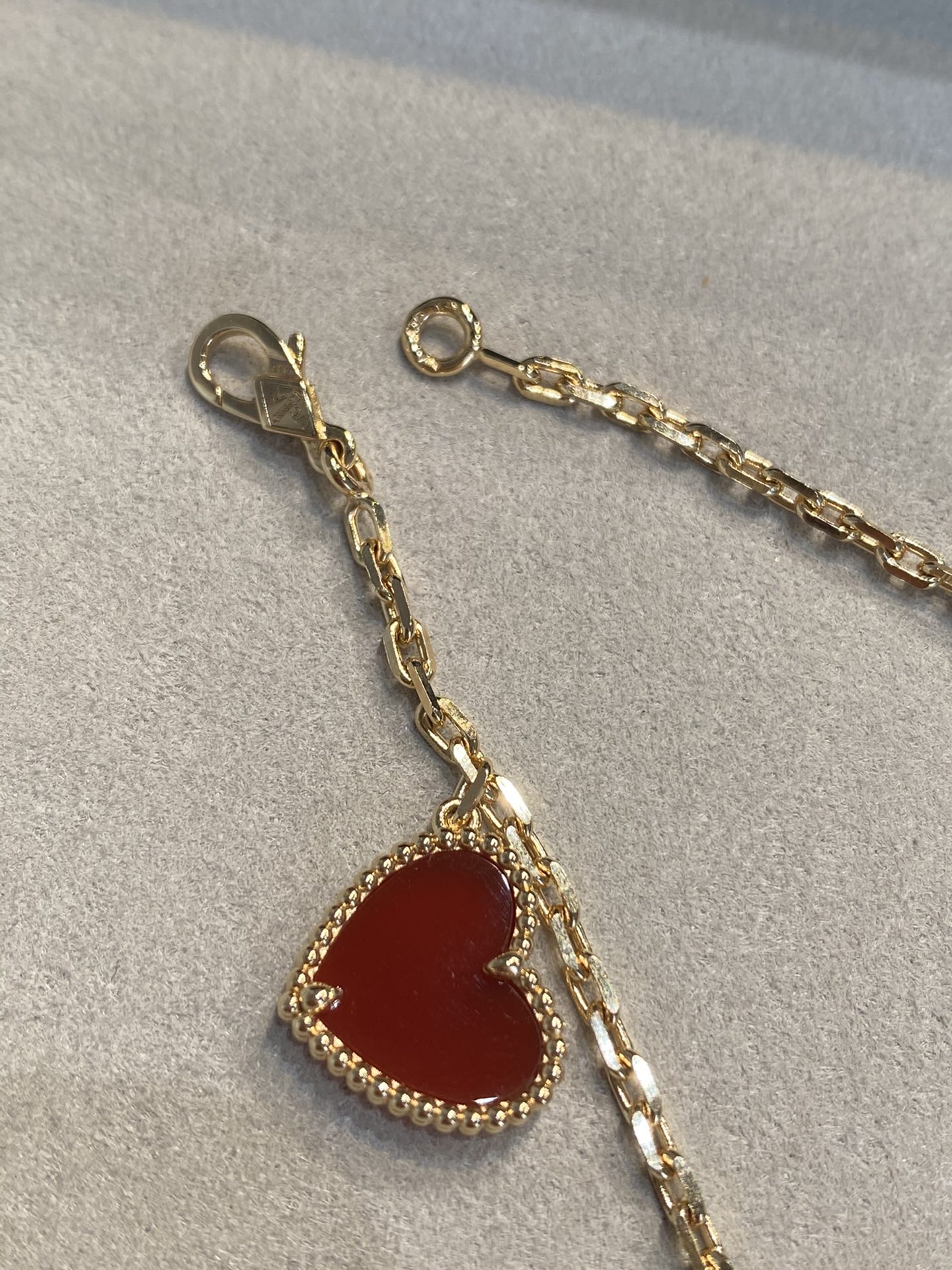 VCA Butterfly Heart Bracelet