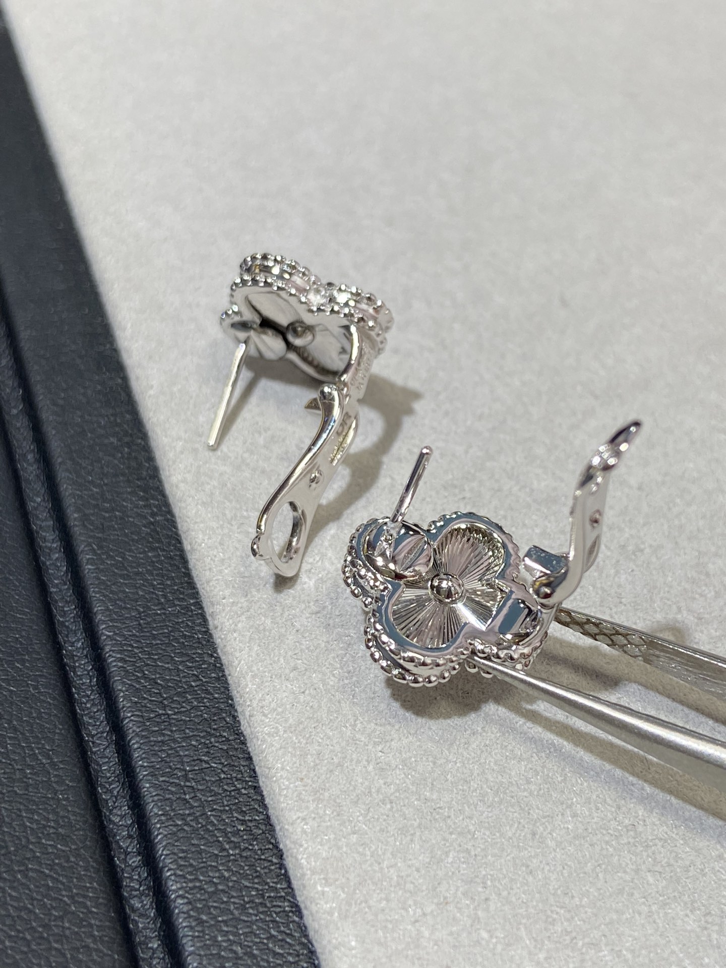 Alhambra Laser 1 motif Earrings