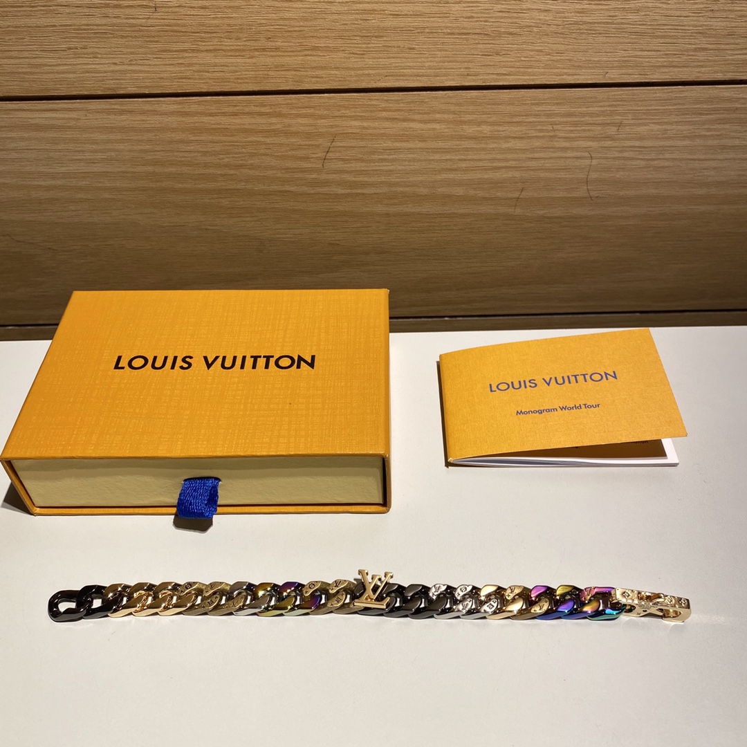 Chain Links Patches Bracelet