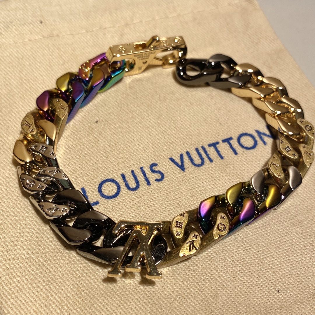 Chain Links Patches Bracelet