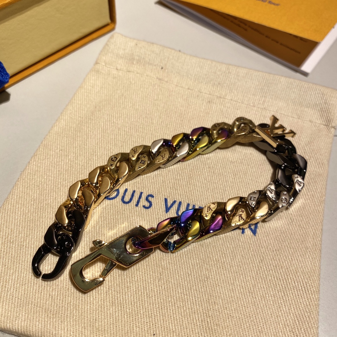 Chain Links Patches Bracelet