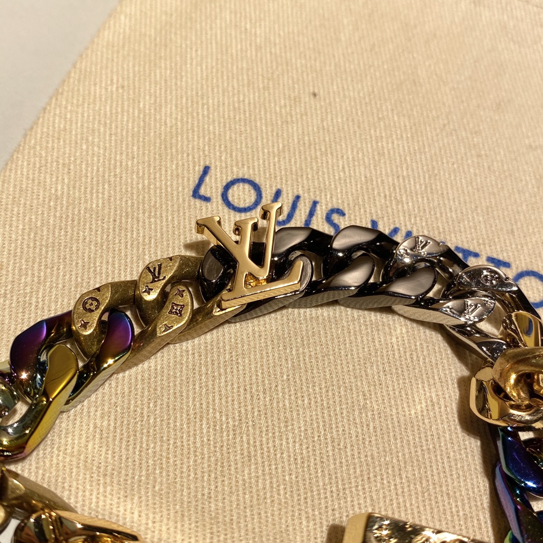 Chain Links Patches Bracelet