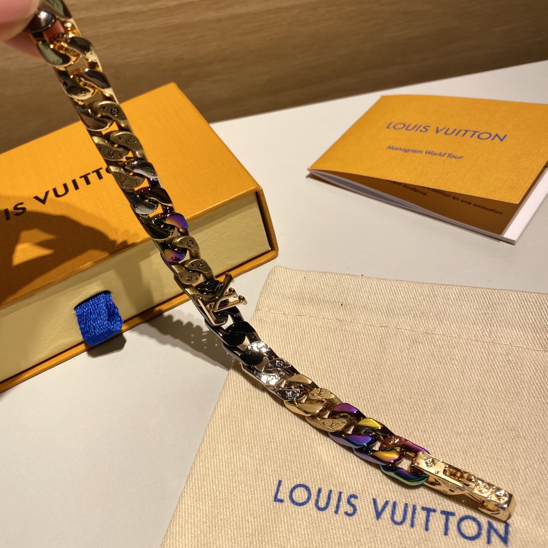 Chain Links Patches Bracelet