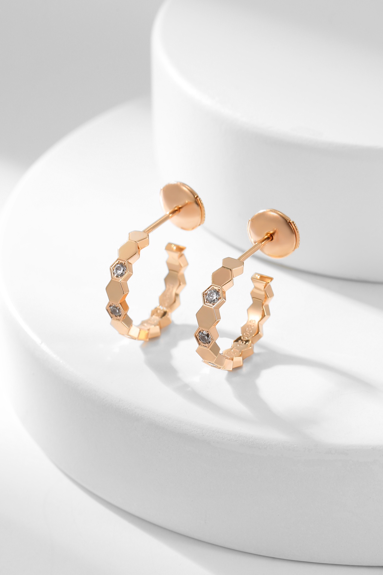 Bee Earrings with Diamonds