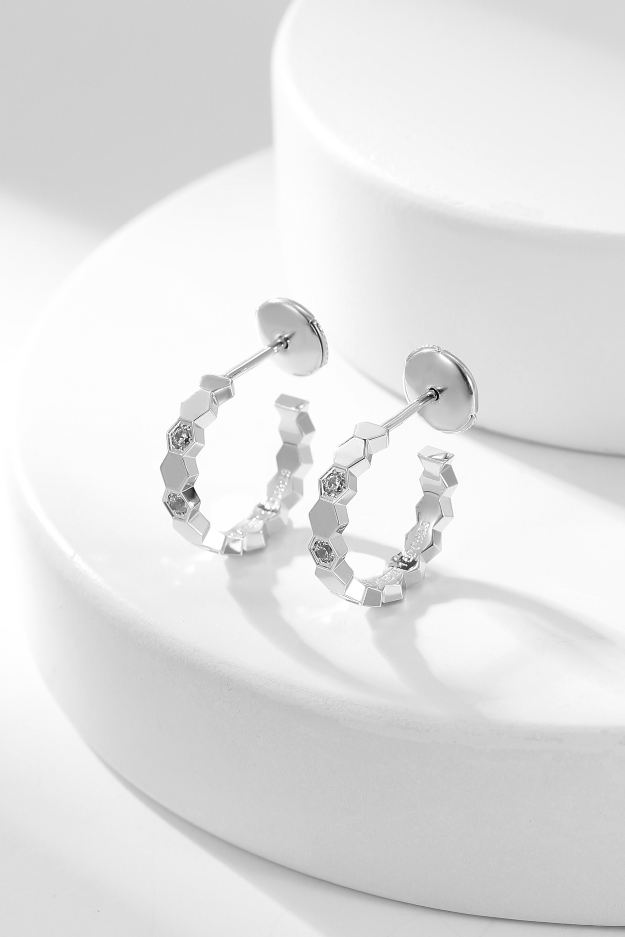 Bee Earrings with Diamonds