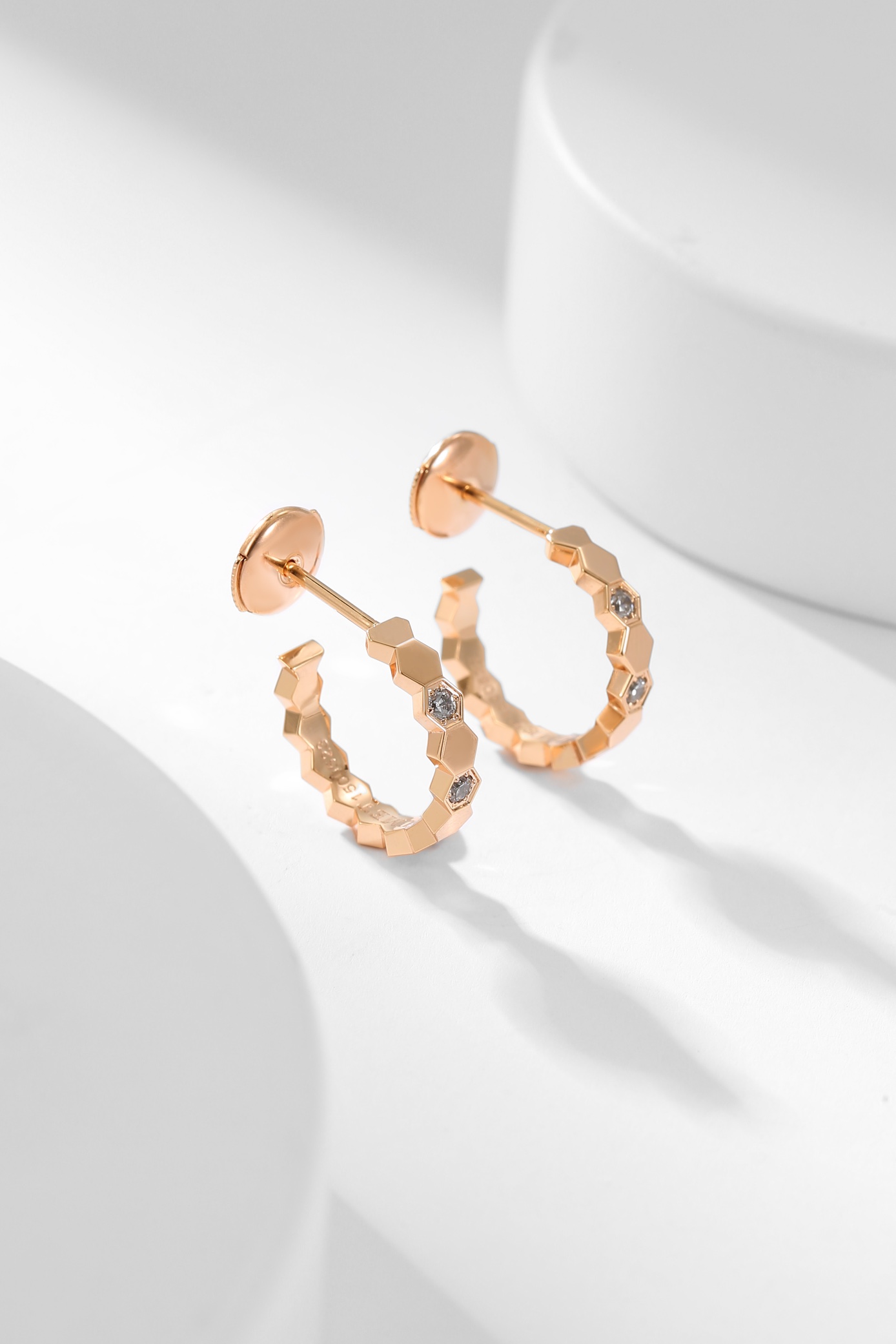 Bee Earrings with Diamonds