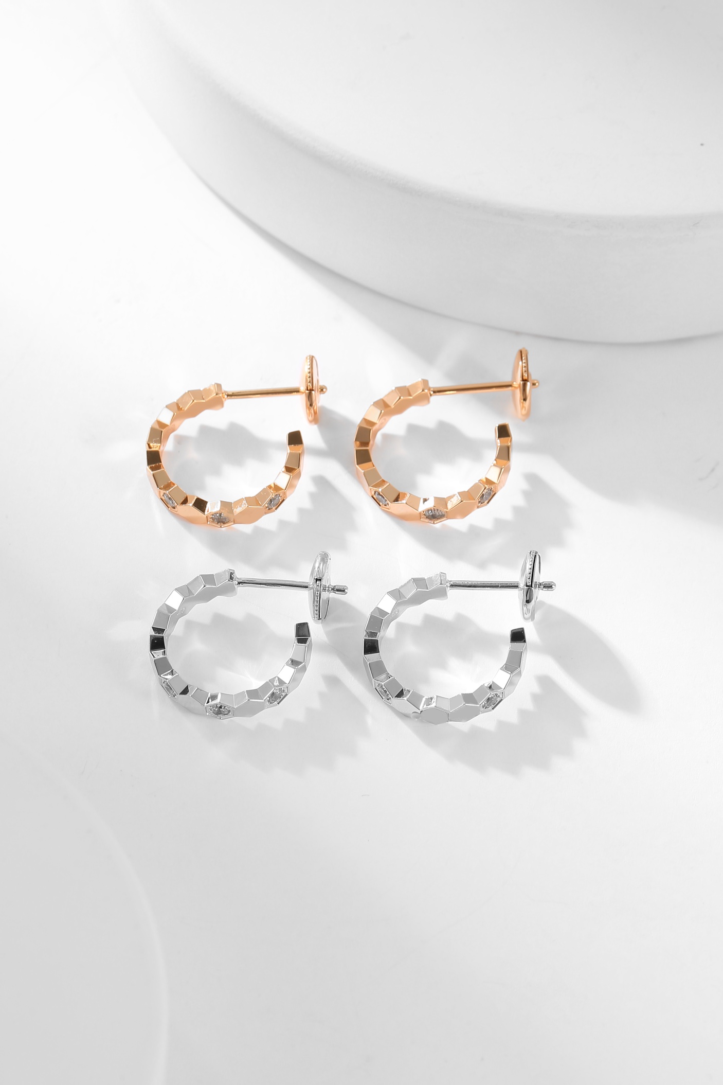 Bee Earrings with Diamonds