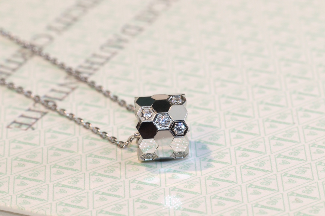 Bee Necklace with Diamonds