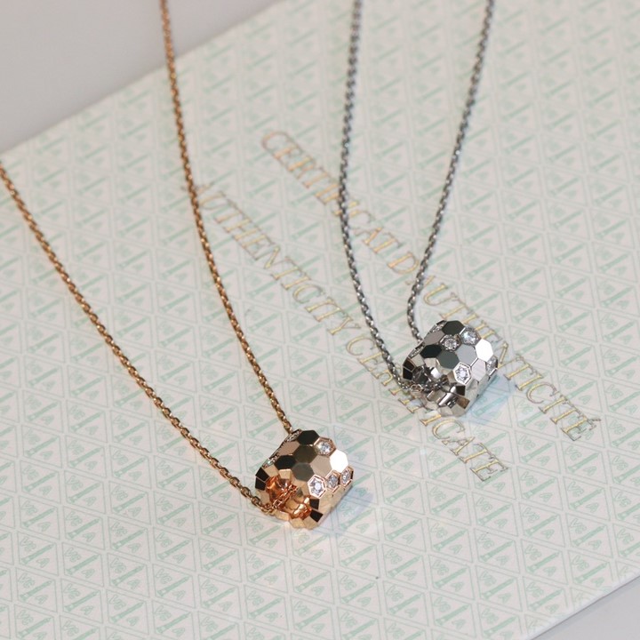 Bee Necklace with Diamonds