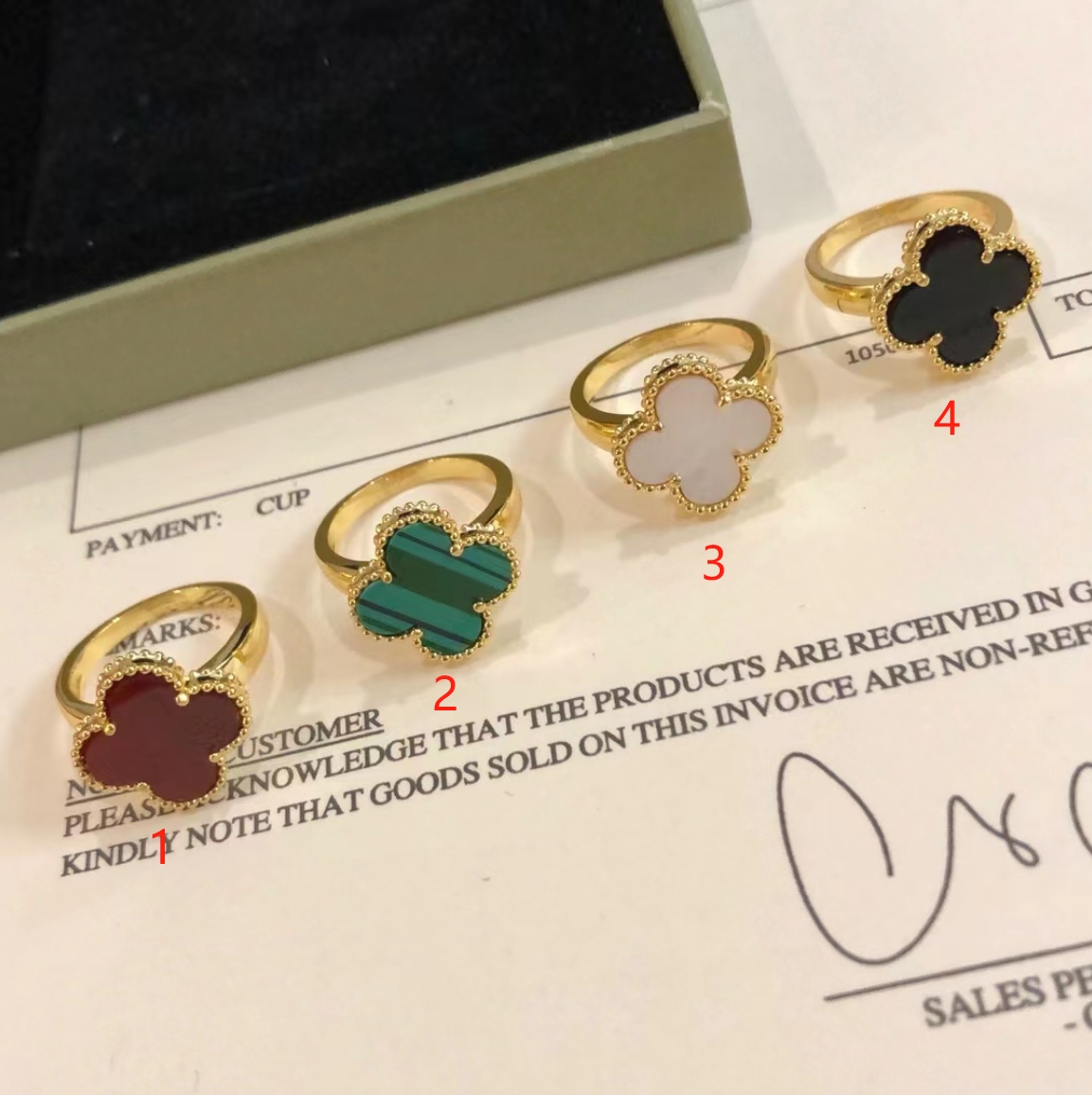 Alhambra 1 Motif Ring