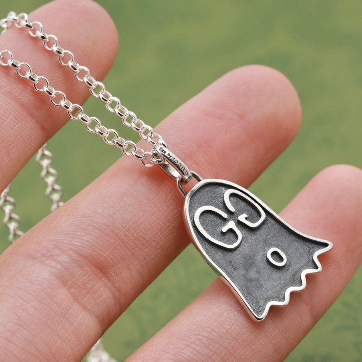 Grey Ghost Necklace