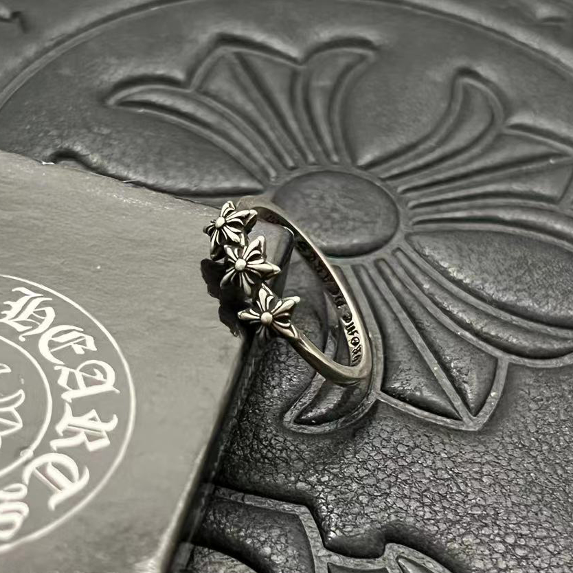 3 Pentagram Thin Ring