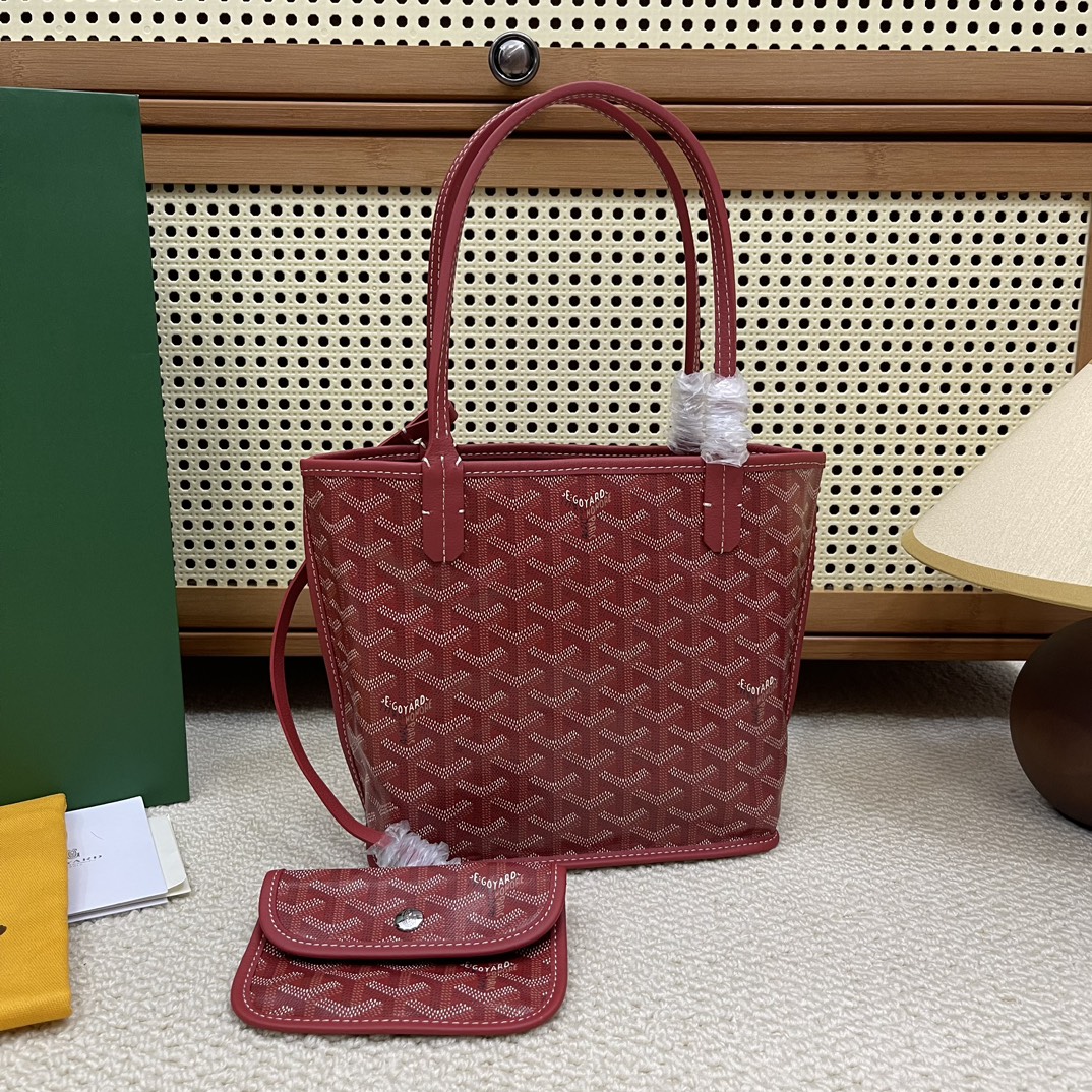 Double-sided Mini Shopping Bag Red