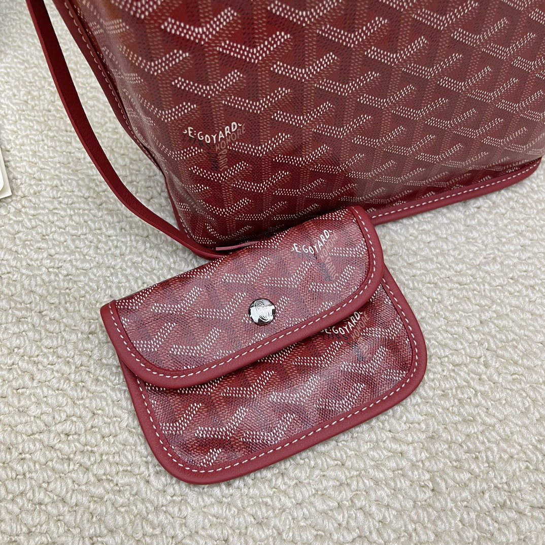 Double-sided Mini Shopping Bag Red