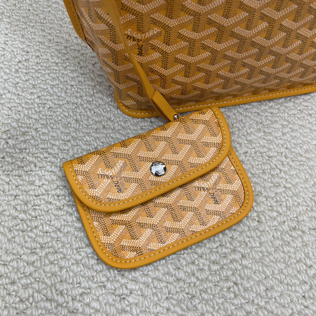 Double-sided Mini Shopping Bag Yellow