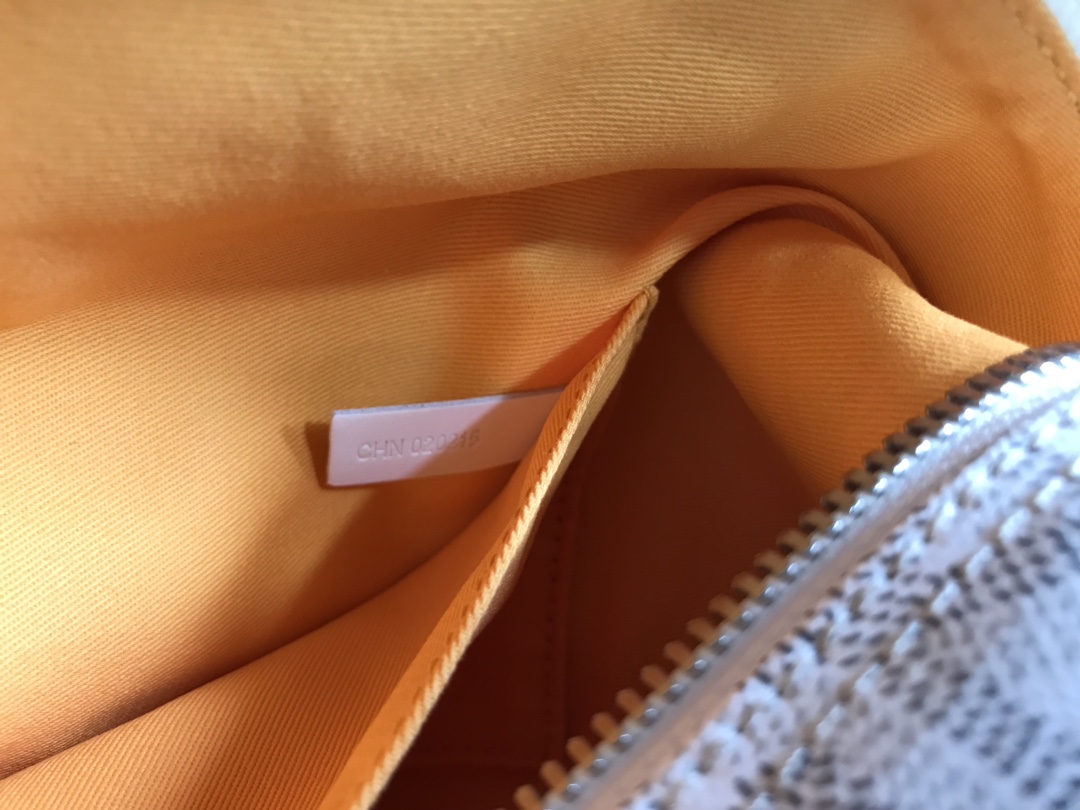 Goyard Cosmetic Bag White